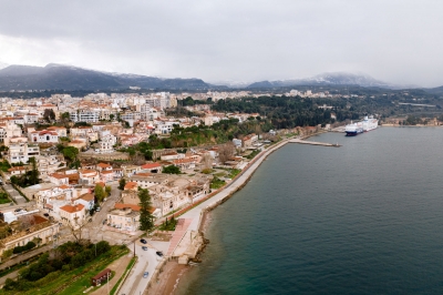 Coastal zone of Aigio